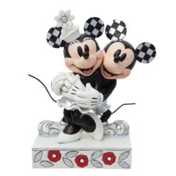 Enesco Jim Shore Disney 100 Years Of Wonder Mickey And Minnie Hugging Figurine, 7.25"