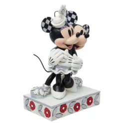 Enesco Jim Shore Disney 100 Years Of Wonder Mickey And Minnie Hugging Figurine, 7.25" -Hallmark shop Jim Shore Disney Mickey Mouse and Minnie Mouse Figurine 6013198 04