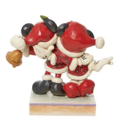 Enesco Jim Shore Disney Mickey And Minnie Santas Figurine, 6.69" -Hallmark shop Jim Shore Disney Mickey and Minnie in Santa Suits 6013058 02