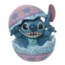 Enesco Jim Shore Disney Stitch Easter Egg Figurine, 5.25"