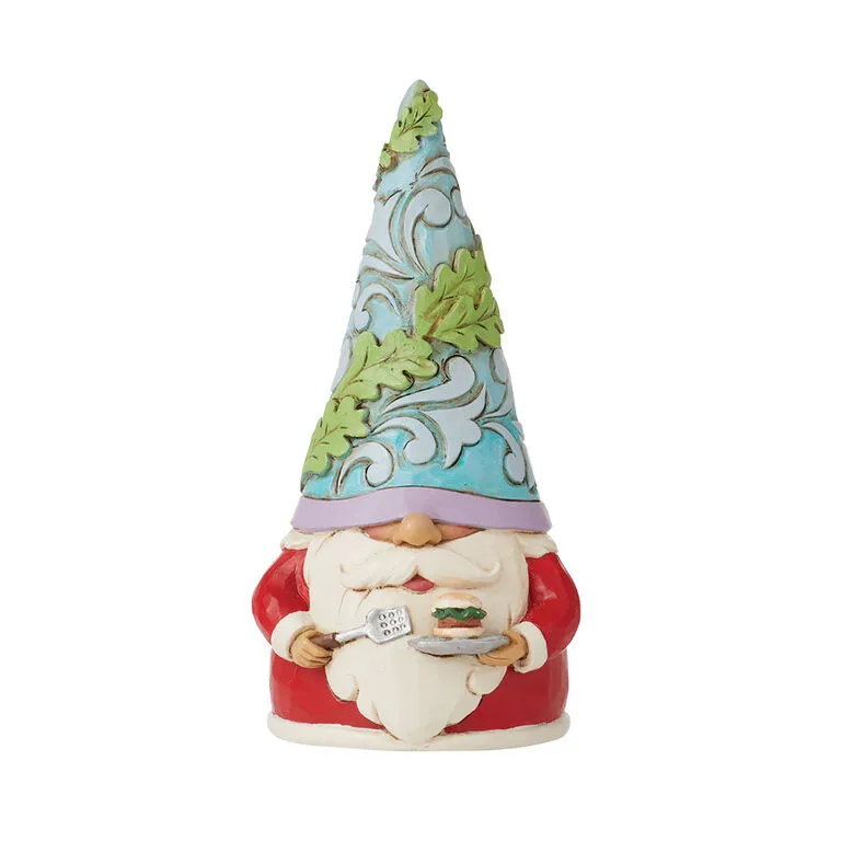 Enesco Jim Shore Summer Grilling Gnome Figurine, 5" 3 Enesco Jim Shore Summer Grilling Gnome Figurine, 5"