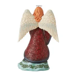 Enesco Jim Shore Holiday Manor Angel Figurine, 9.25" 5 Enesco Jim Shore Holiday Manor Angel Figurine, 9.25" -Hallmark shop Jim Shore Holiday Manor Angel Wreath Figurine 6012886 02