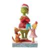 Enesco Jim Shore Max And Cindy Giving Gifts To The Grinch Figurine, 7.24" 1 Enesco Jim Shore Max And Cindy Giving Gifts To The Grinch Figurine, 7.24" -Hallmark shop Jim Shore Max and Cindy Give the Grinch Presents Figurine 6012698 01