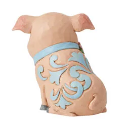 Enesco Jim Shore Mini Pig Figurine, 3.5" 6 Enesco Jim Shore Mini Pig Figurine, 3.5" -Hallmark shop Jim Shore Mini Pig Figurine 6012426 02