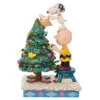 Enesco Jim Shore Peanuts Finishing Touches Charlie Brown & Snoopy Figurine, 8.4" 2 Enesco Jim Shore Peanuts Finishing Touches Charlie Brown & Snoopy Figurine, 8.4" -Hallmark shop Jim Shore Peanuts Finishing Touches Charlie Brown Snoopy Figurine 6010321 01