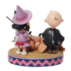 Enesco Jim Shore Peanuts Gang Halloween Figurine With Light, 5.55" 7 Enesco Jim Shore Peanuts Gang Halloween Figurine With Light, 5.55" -Hallmark shop Jim Shore Peanuts Halloween Figurine With Light 6013037 03