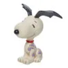 Enesco Jim Shore Peanuts Snoopy Batwing Ears Figurine, 3.22"