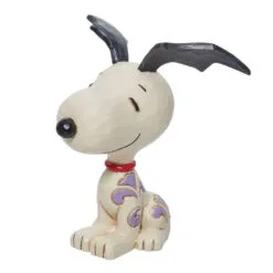 Enesco Jim Shore Peanuts Snoopy Batwing Ears Figurine, 3.22"