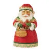 Enesco Jim Shore Pint-Sized Santa With Christmas Cookies Figurine, 5.1" -Hallmark shop Jim Shore PintSized Santa With Cookies Figurine 6012965 01