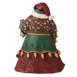 Enesco Jim Shore Collector Santa With Lantern Figurine, 14.02" 5 Enesco Jim Shore Collector Santa With Lantern Figurine, 14.02" -Hallmark shop Jim Shore Santa Claus Lantern French Horn Figurine 6012948 02