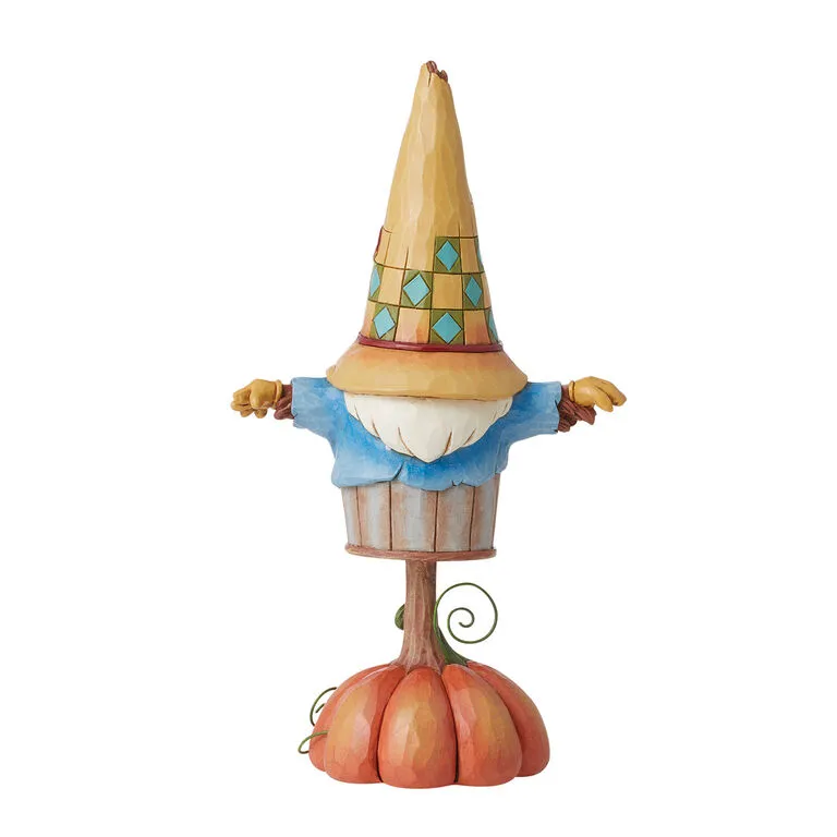Enesco Jim Shore Harvest Scarecrow Gnome Figurine, 8.25" 4 Enesco Jim Shore Harvest Scarecrow Gnome Figurine, 8.25" - Image 2