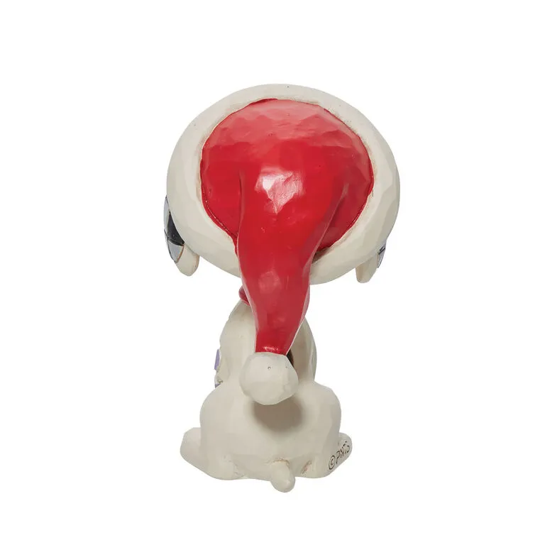 Enesco Jim Shore Peanuts Snoopy With Candy Cane Mini Figurine, 2.75" 4 Enesco Jim Shore Peanuts Snoopy With Candy Cane Mini Figurine, 2.75" - Image 2