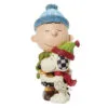 Enesco Jim Shore Peanuts Snoopy And Charlie Brown Hugging Figurine, 5.625" 2 Enesco Jim Shore Peanuts Snoopy And Charlie Brown Hugging Figurine, 5.625" -Hallmark shop Jim Shore Snoopy and Charlie Brown Hugging Figurine 6013043 01