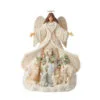 Enesco Jim Shore White Woodland Angel With Cloak Figurine, 9.5" 2 Enesco Jim Shore White Woodland Angel With Cloak Figurine, 9.5" -Hallmark shop Jim Shore White Woodland Angel With Cloak Figurine 6012678 01