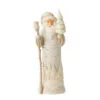 Enesco Jim Shore White Woodland Birch Bark Santa Figurine, 7.75" -Hallmark shop Jim Shore White Woodland Birch Bark Santa Figurine 6012677 01