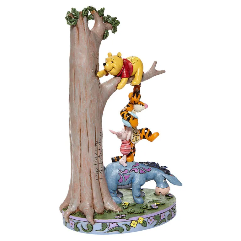 Enesco Jim Shore Disney Winnie The Pooh And Friends In Tree Figurine, 8.75" 3 Enesco Jim Shore Disney Winnie The Pooh And Friends In Tree Figurine, 8.75"