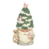 Enesco Jim Shore White Woodland Gnome With Evergreen Tree Hat Figurine, 7.09" -Hallmark shop Jim Shore Woodland Gnome With Evergreen Hat Figurine 6012682 01