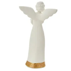 Hallmark Heart Of The Family Angel Figurine For Nana, 8.5" 5 Hallmark Heart Of The Family Angel Figurine For Nana, 8.5" -Hallmark shop Joanne Eschrich Ceramic Angel Figurine for Nana 1JOA2089 02