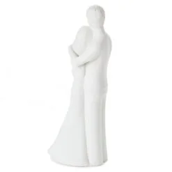 Hallmark Love Is An Adventure Embracing Couple Figurine, 8.75" -Hallmark shop Joanne Eschrich Ceramic Loving Couple Figurine 1JOA2109 02