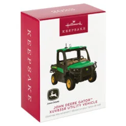 Hallmark John Deere Gator™ XUV835R Utility Vehicle Metal Ornament -Hallmark shop John Deere Gator Utility Vehicle Keepsake Ornament 2199QXI6019 04
