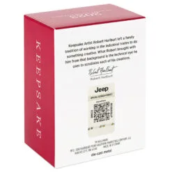 Hallmark The Car's The Star Jurassic Park 1992 Jeep Wrangler Metal Ornament -Hallmark shop Jurassic Park Jeep Keepsake Ornament 2199QXR8149 05