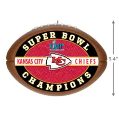 Hallmark NFL Kansas City Chiefs Super Bowl LVII Commemorative Ornament 9 Hallmark NFL Kansas City Chiefs Super Bowl LVII Commemorative Ornament -Hallmark shop Kansas City Chiefs Super Bowl LVII Keepsake Ornament 2499QHR1247 03