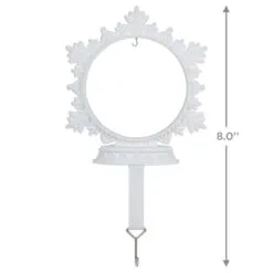 Hallmark Snowflake Ornament And Stocking Hanger -Hallmark shop Keepsake Snowflake Ornament and Stocking Hanger 1999QSB6303 03