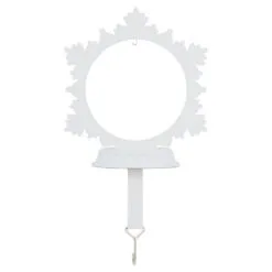 Hallmark Snowflake Ornament And Stocking Hanger -Hallmark shop Keepsake Snowflake Ornament and Stocking Hanger 1999QSB6303 06