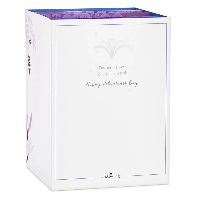 Hallmark Disney The Little Mermaid 3D Pop-Up Musical Valentine's Day Card With Light 4 Hallmark Disney The Little Mermaid 3D Pop-Up Musical Valentine's Day Card With Light - Image 2