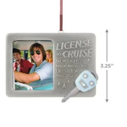 Hallmark License To Cruise 2023 Metal Photo Frame Ornament 10 Hallmark License To Cruise 2023 Metal Photo Frame Ornament -Hallmark shop License to Cruise Picture Frame Keepsake Ornament 1599QHX3019 03