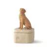 Willow Tree Light Brown Dog Figurine Keepsake Box -Hallmark shop Light Brown Dog Figurine Keepsake Box 28176 01