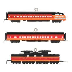 Hallmark Mini Lionel® Milwaukee Road EP-2 Passenger Ornaments, Set Of 3 -Hallmark shop Lionel Trains Milwaukee Road Cars Keepsake Ornaments 2299QXM9287 06
