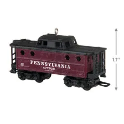 Hallmark Lionel® Pennsylvania K4 Caboose Metal Ornament -Hallmark shop Lionel Trains Red and Black Caboose Keepsake Ornament 2199QXI6379 03