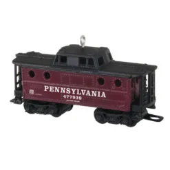 Hallmark Lionel® Pennsylvania K4 Caboose Metal Ornament -Hallmark shop Lionel Trains Red and Black Caboose Keepsake Ornament 2199QXI6379 06