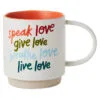 Hallmark Live Love Mug, 16 Oz. -Hallmark shop Live Love Ceramic Mug 1MUG3550 01
