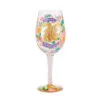 Lolita Happy 70th Birthday Handpainted Wine Glass, 15 Oz. -Hallmark shop Lolita 70th Birthday Wine Glass 6010654 01