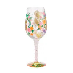 Lolita Happy 70th Birthday Handpainted Wine Glass, 15 Oz. 5 Lolita Happy 70th Birthday Handpainted Wine Glass, 15 Oz. -Hallmark shop Lolita 70th Birthday Wine Glass 6010654 02
