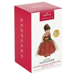 Hallmark Madame Alexander Golden Holiday Celebration Ornament -Hallmark shop Madame Alexander Doll Keepsake Ornament 1899QXR8087 04