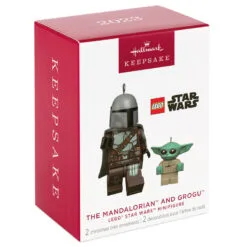Hallmark The Mandalorian™ And Grogu™ LEGO® Star Wars™ Minifigure Ornaments, Set Of 2 11 Hallmark The Mandalorian™ And Grogu™ LEGO® Star Wars™ Minifigure Ornaments, Set Of 2 -Hallmark shop Mandalorian Grogu LEGO Minifig Keepsake Ornaments 2499QXI7079 04