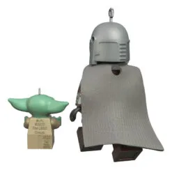 Hallmark The Mandalorian™ And Grogu™ LEGO® Star Wars™ Minifigure Ornaments, Set Of 2 13 Hallmark The Mandalorian™ And Grogu™ LEGO® Star Wars™ Minifigure Ornaments, Set Of 2 -Hallmark shop Mandalorian Grogu LEGO Minifig Keepsake Ornaments 2499QXI7079 06