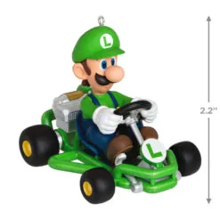 Hallmark Nintendo Mario Kart™ Luigi Ornament -Hallmark shop Mario Kart Luigi Keepsake Ornament 1899QXI6337 03