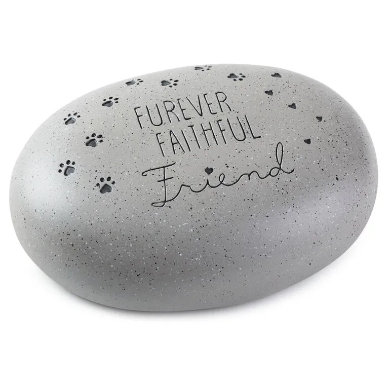 Hallmark Furever Faithful Friend Memorial Garden Stone 3 Hallmark Furever Faithful Friend Memorial Garden Stone