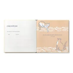 Our First Year Together: A Memory Keeper For Your New Cat Book -Hallmark shop Memory Keeper Book for Your New Cat 10578 03