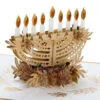 Hallmark Season Full Of Light 3D Pop-Up Hanukkah Card -Hallmark shop Menorah 3D PopUp Hanukkah Card 5XXH1003 01