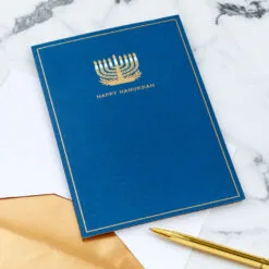 Hallmark Season Full Of Light 3D Pop-Up Hanukkah Card -Hallmark shop Menorah 3D PopUp Hanukkah Card 5XXH1003 06