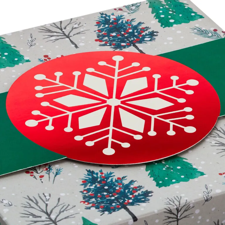 Hallmark Merry And Bright 3-Pack Christmas Gift Boxes, Assorted Sizes And Designs 7 Hallmark Merry And Bright 3-Pack Christmas Gift Boxes, Assorted Sizes And Designs - Image 5