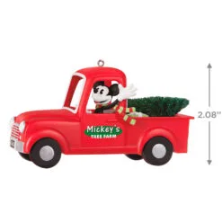 Hallmark Disney Mickey Mouse Mickey's Tree Farm 2023 Ornament -Hallmark shop Mickey Christmas Tree Truck Keepsake Ornament 1999QXD6677 03