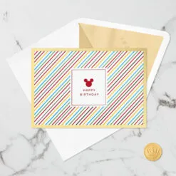 Hallmark Disney Mickey Mouse Cake 3D Pop-Up Birthday Card -Hallmark shop Mickey Mouse and Pluto Cake 3D PopUp Birthday Card 1499LAD2724 04