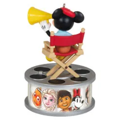 Hallmark Disney 100 Years Of Wonder Director Mickey Mouse Ornament With Light And Sound -Hallmark shop Mickey in Director Chair Keepsake Ornament 2999QXD6727 06