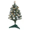 Hallmark Mini Flocked Pre-Lit Christmas Tree, 18.75" -Hallmark shop Miniature Flocked PreLit Keepsake Christmas Tree 2999QSB6339 01